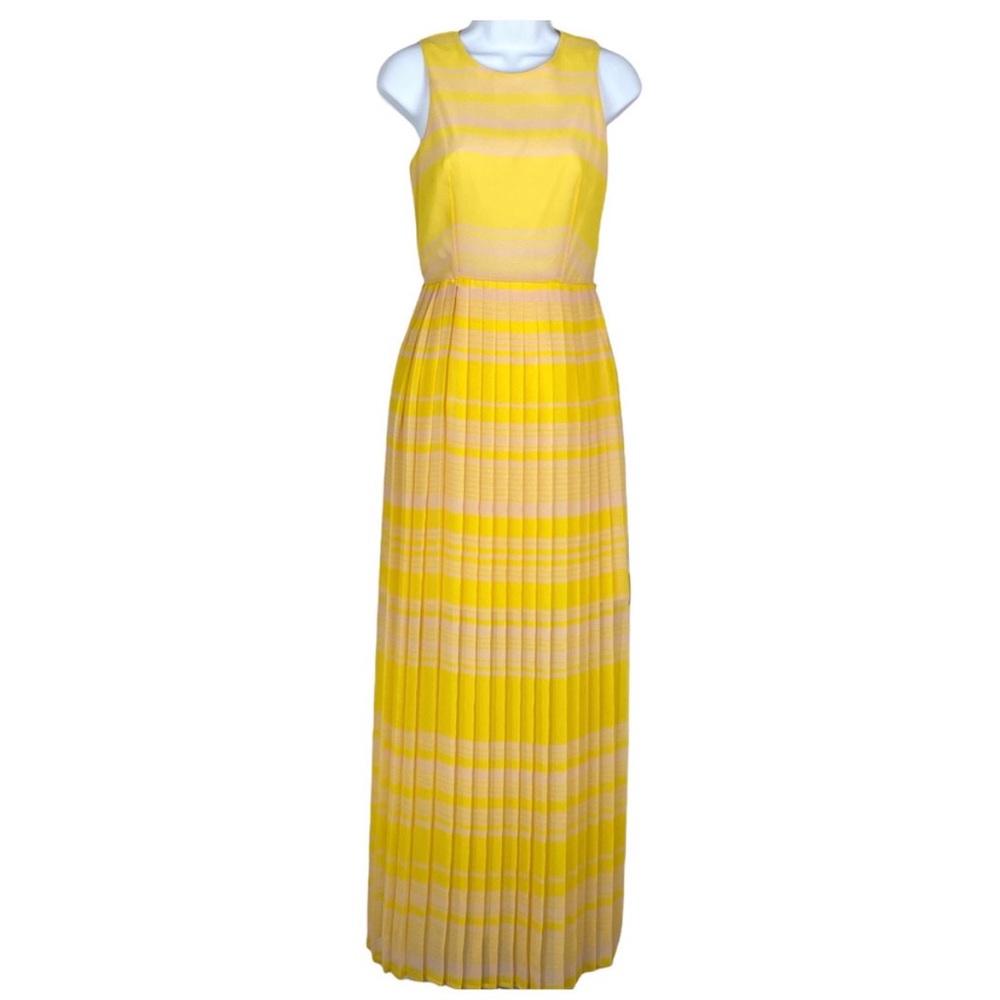 French Connection London Rock Yellow Maxi Dress - Picture 2 of 3